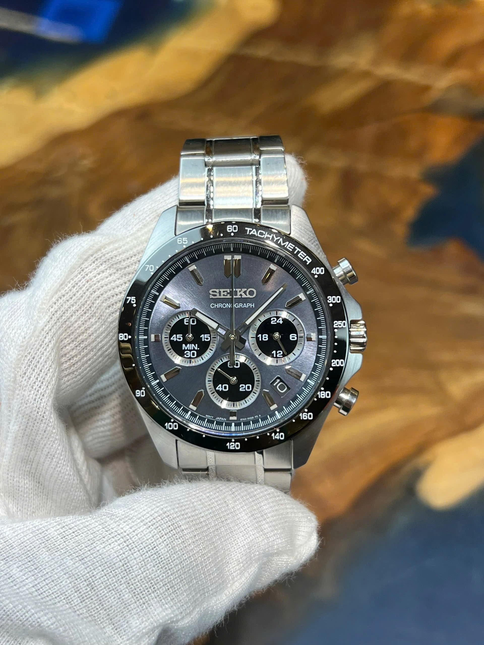 Seiko Spirit SBTR027 Men's Chronograph Watch 40.5mm