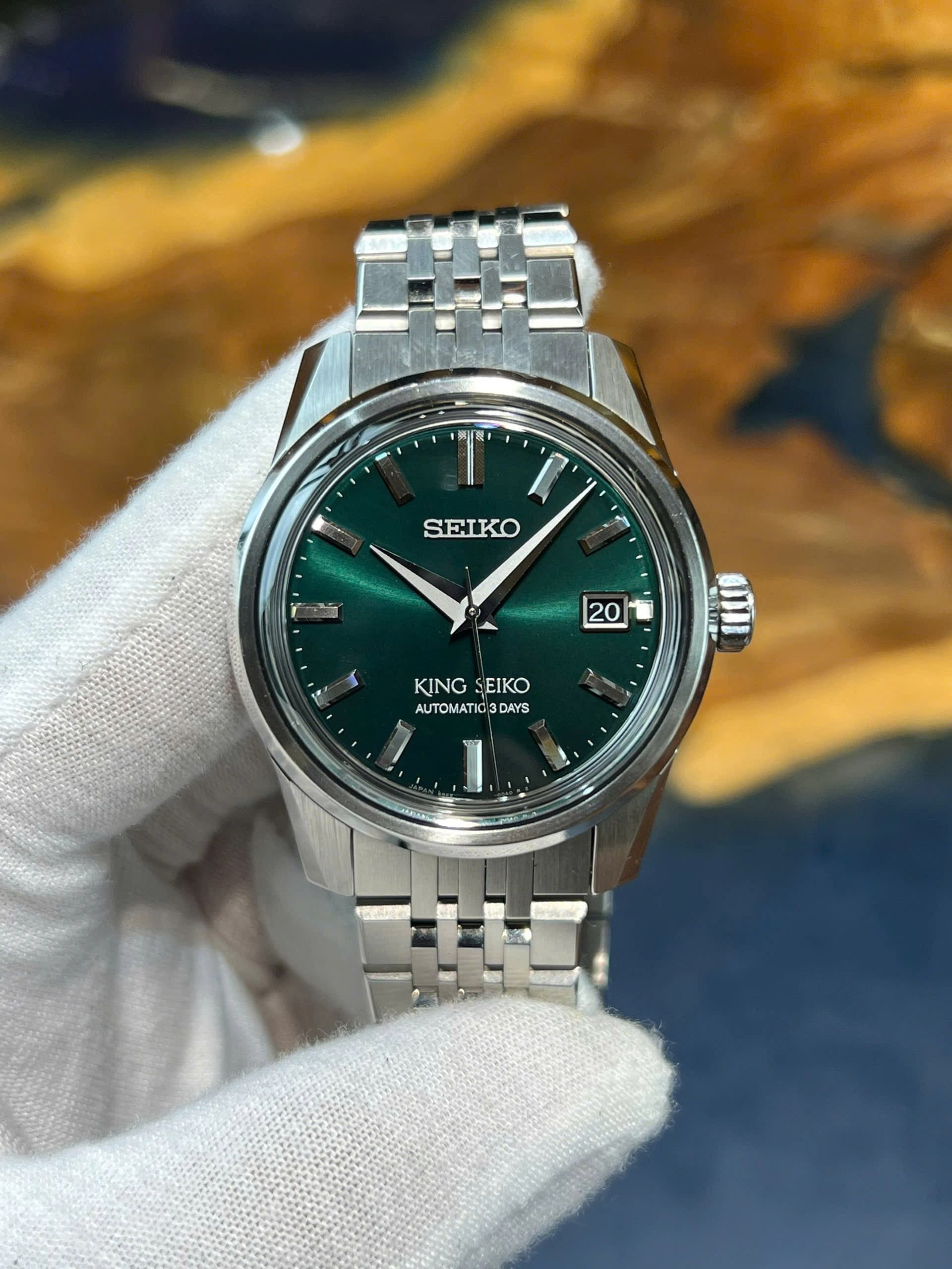 King Seiko SDKS019/SPB373 Automatic Men’s Watch with Green Dial