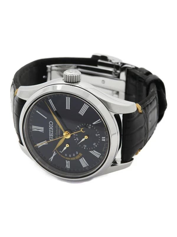 Seiko Presage Men's Black Urushi Dial Automatic Watch