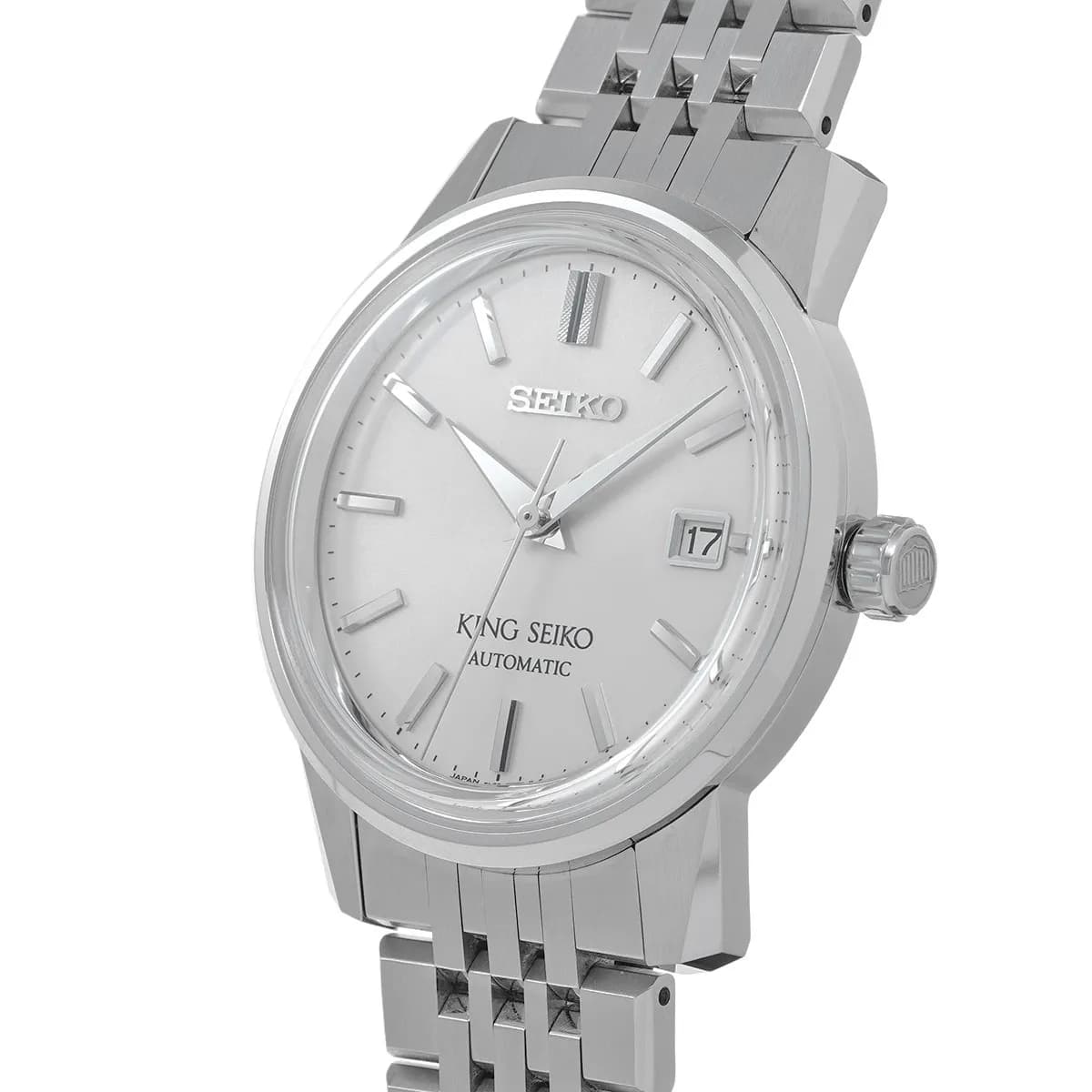 King Seiko SDKA005 – 6L35 Automatic – Silver Dial – 38.6 mm – Steel Bracelet